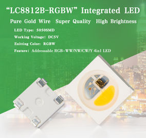 Chine Puce intégrée polychrome SK6812RGBW de RGBW 4in1 5050 SMD IC LED fournisseur